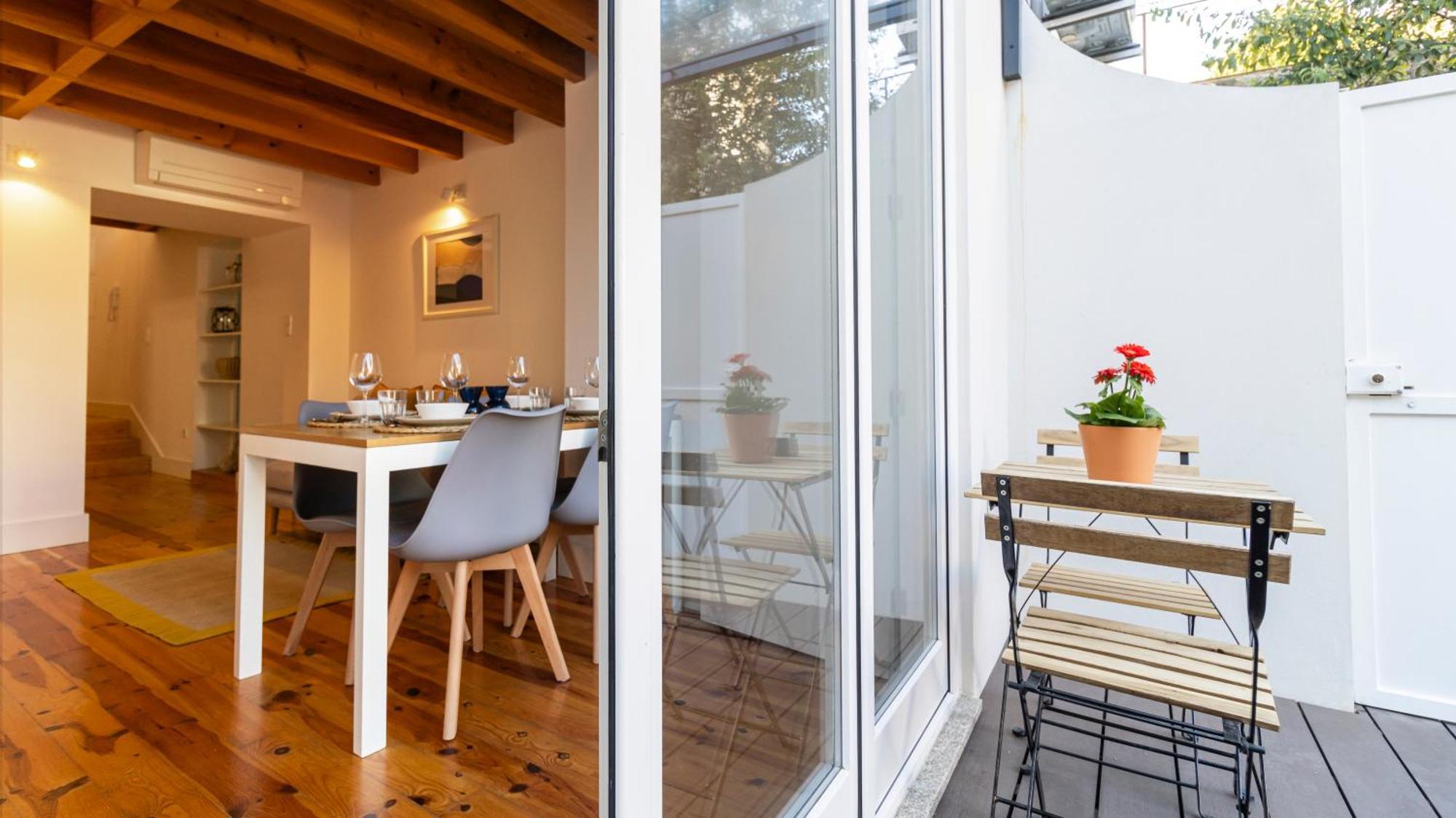 City Center Duplex W Patio By Lovelystay ปอร์โต ภายนอก รูปภาพ